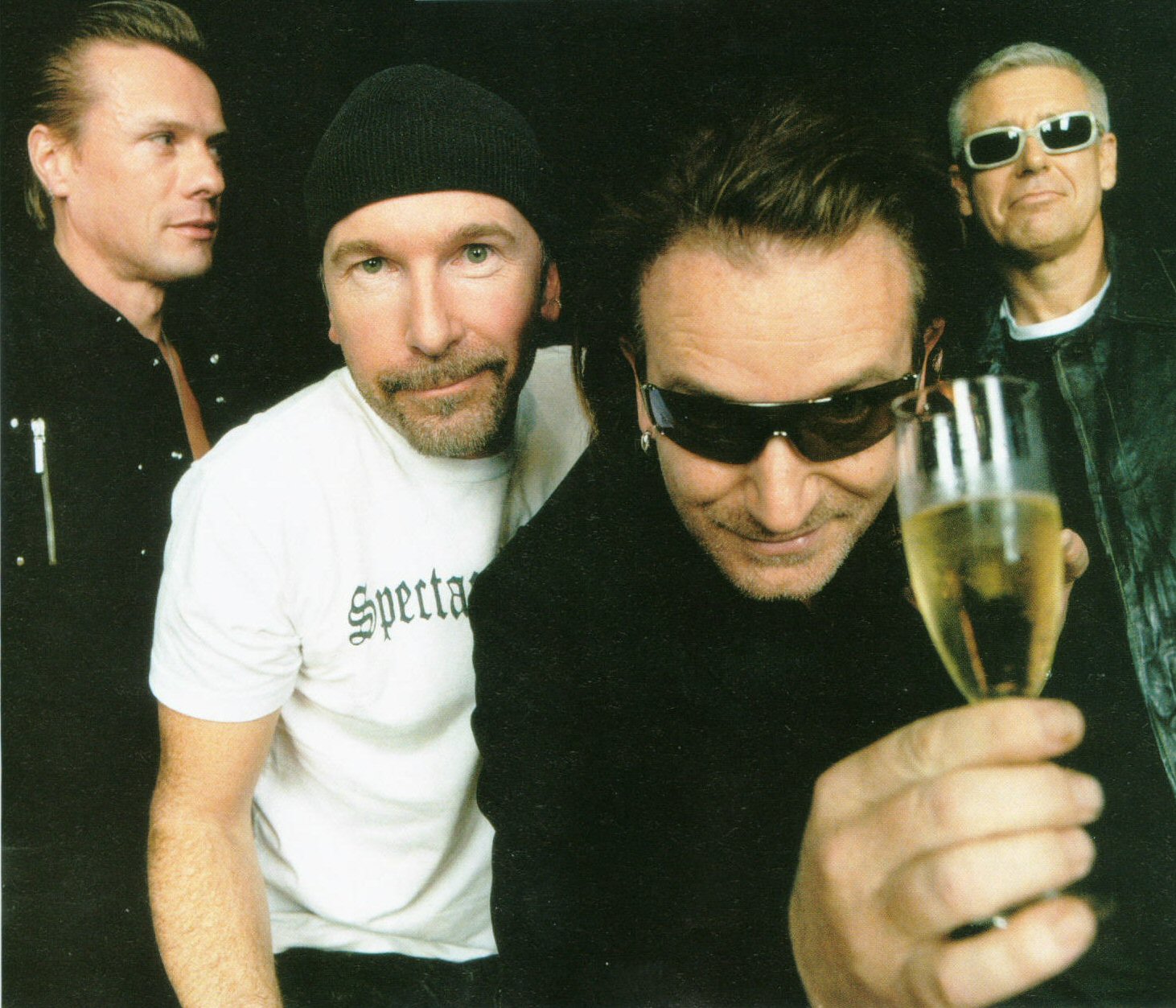 U2 kan unne seg litt champagne i glasset. Forrige uke satte Bono og Edge og gjengen ny publikumsrekord.